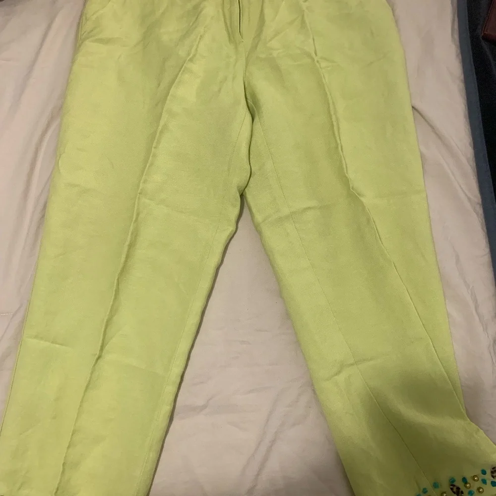 Ruby Rd. Linen suit - Picture 4 of 7